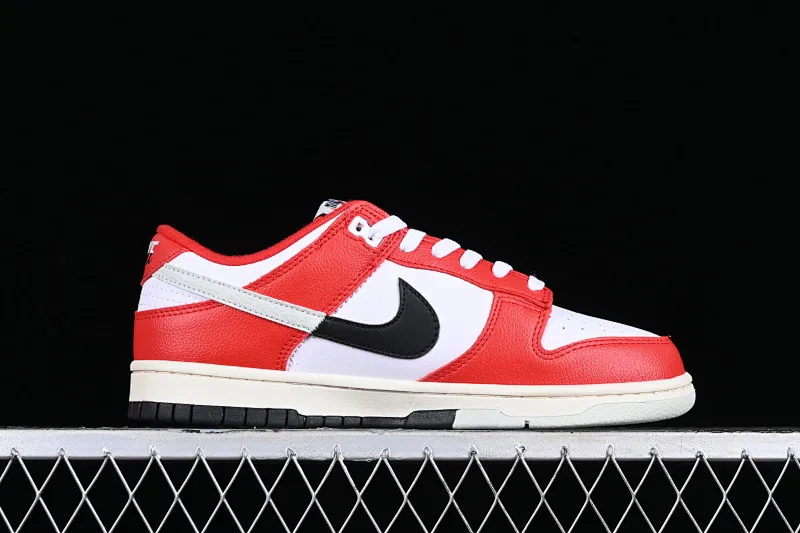 All Categories Nk SB Dunk Series Nk SB Dunk Low Low-top sneakers Cost-effective version Nk Dunk Low "Chicago Split" Chicago color matching SB low-top sports and leisure sneakers DZ2536-600